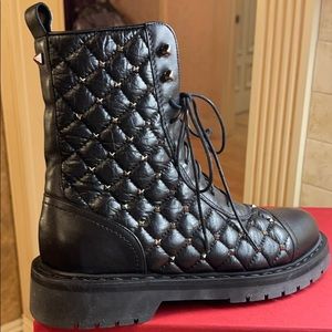 Valentino Garavani moto boots size 36